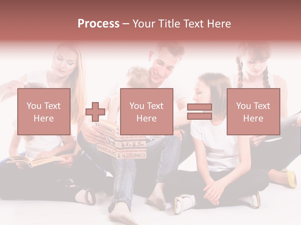 Woman Smiling  PowerPoint Template