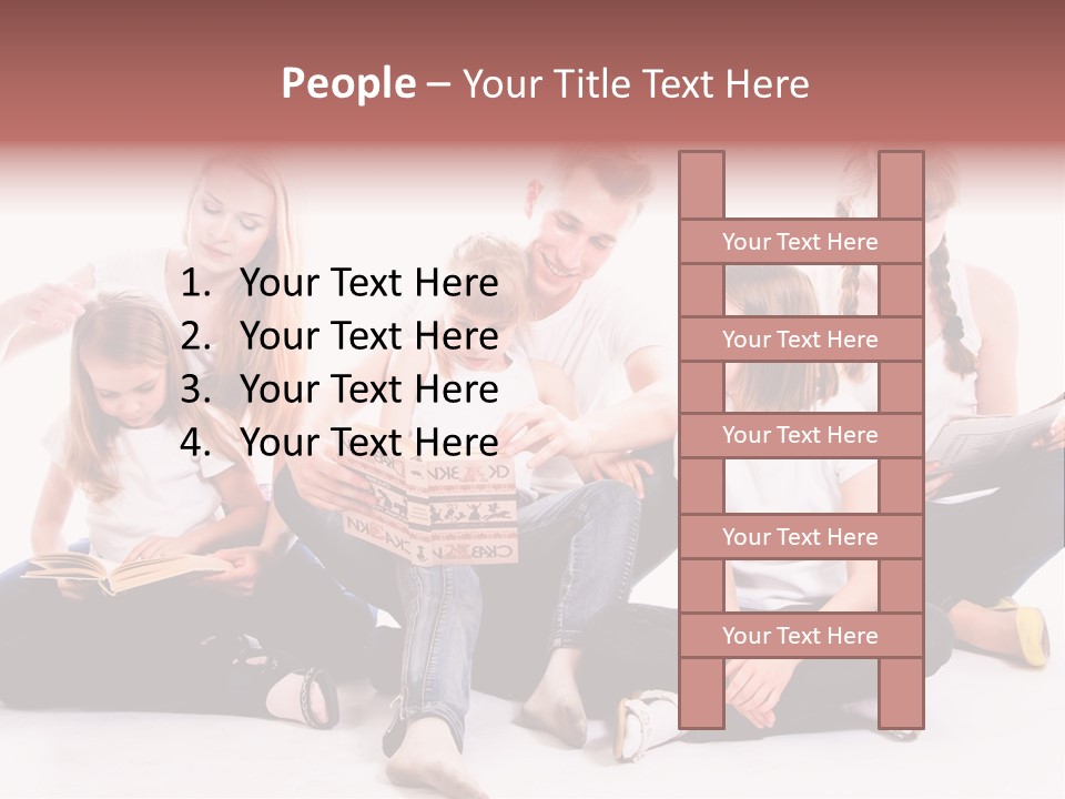 Woman Smiling  PowerPoint Template