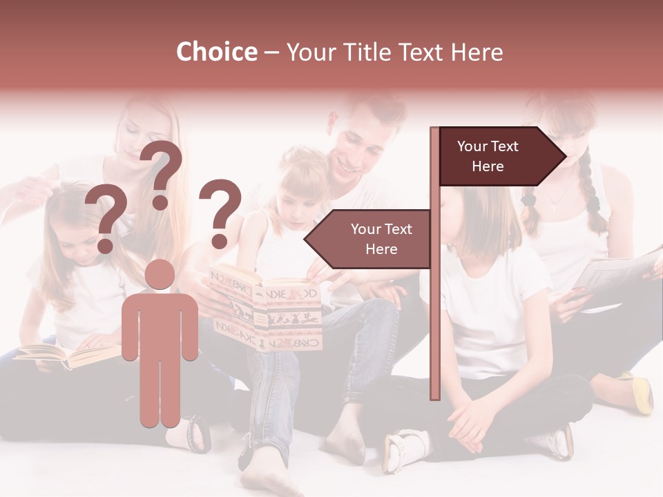 Woman Smiling  PowerPoint Template