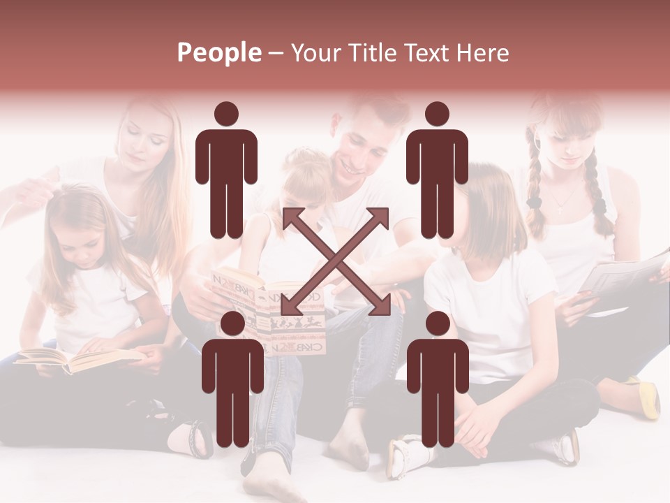 Woman Smiling  PowerPoint Template