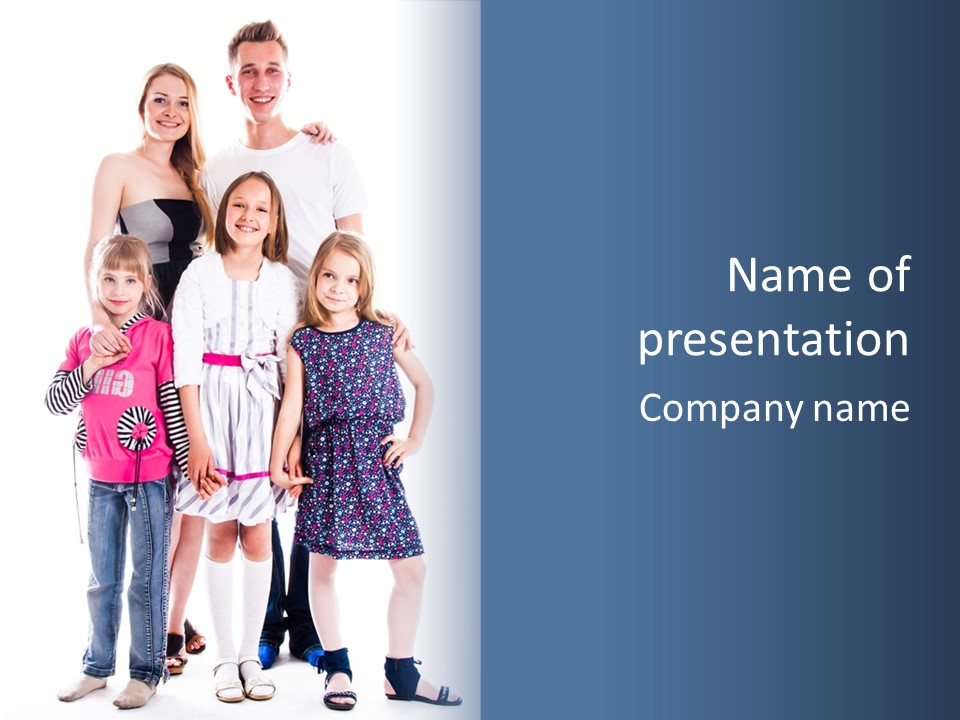 Mother Fun Joy PowerPoint Template