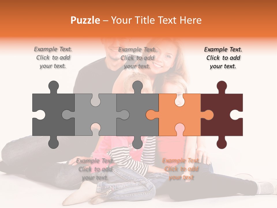 Cheerful Relationship Loving PowerPoint Template