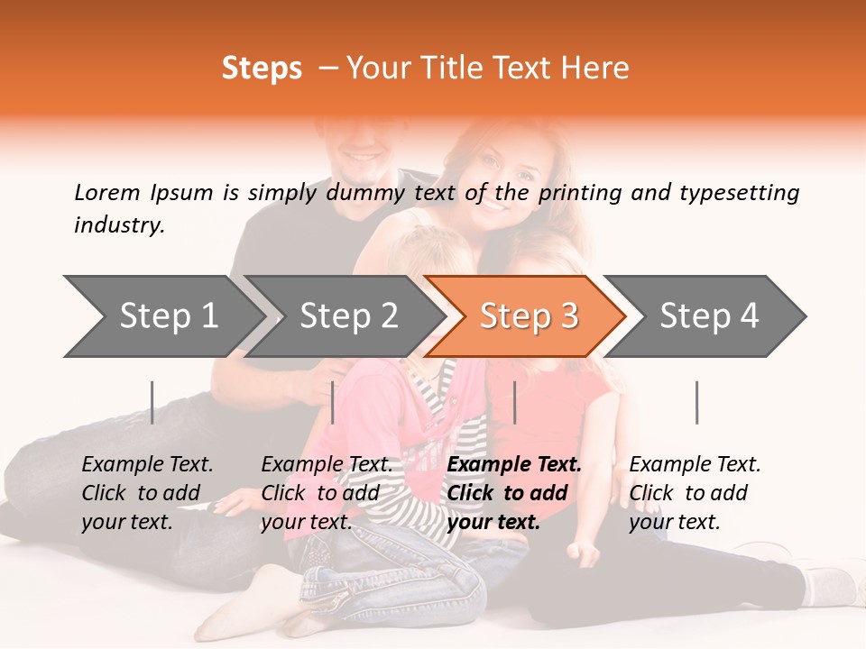Cheerful Relationship Loving PowerPoint Template
