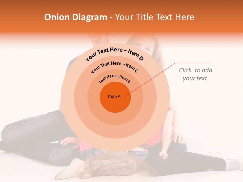 Cheerful Relationship Loving PowerPoint Template