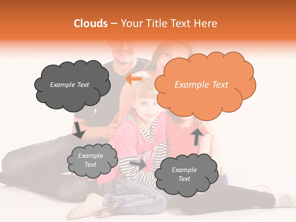 Cheerful Relationship Loving PowerPoint Template