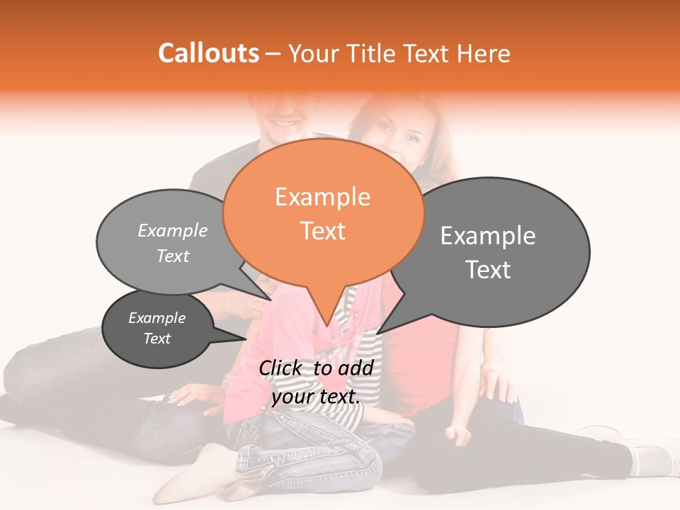 Cheerful Relationship Loving PowerPoint Template