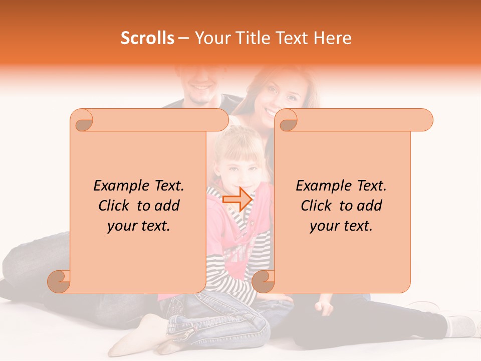 Cheerful Relationship Loving PowerPoint Template