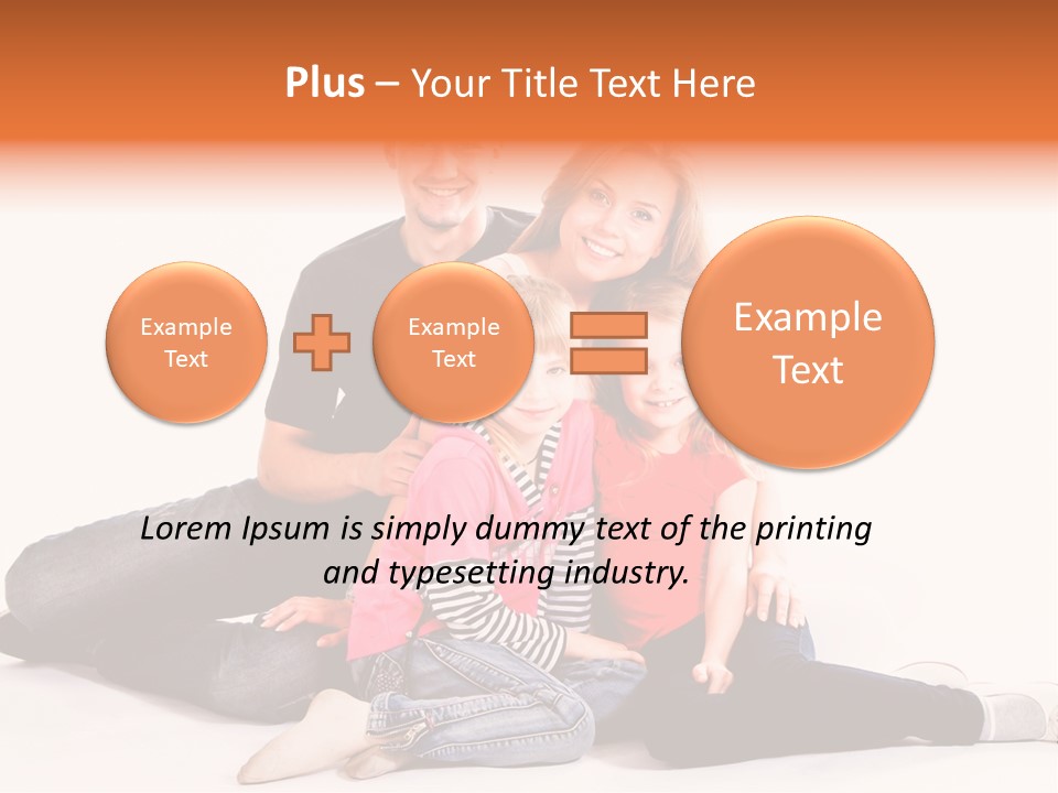 Cheerful Relationship Loving PowerPoint Template