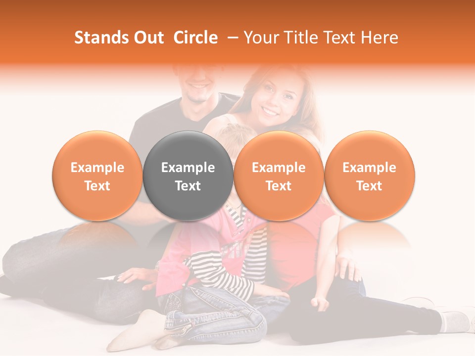 Cheerful Relationship Loving PowerPoint Template