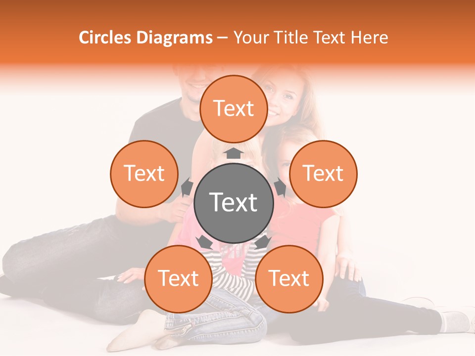 Cheerful Relationship Loving PowerPoint Template