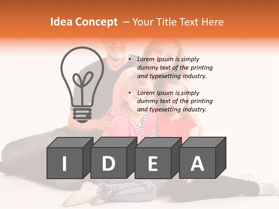 Cheerful Relationship Loving PowerPoint Template