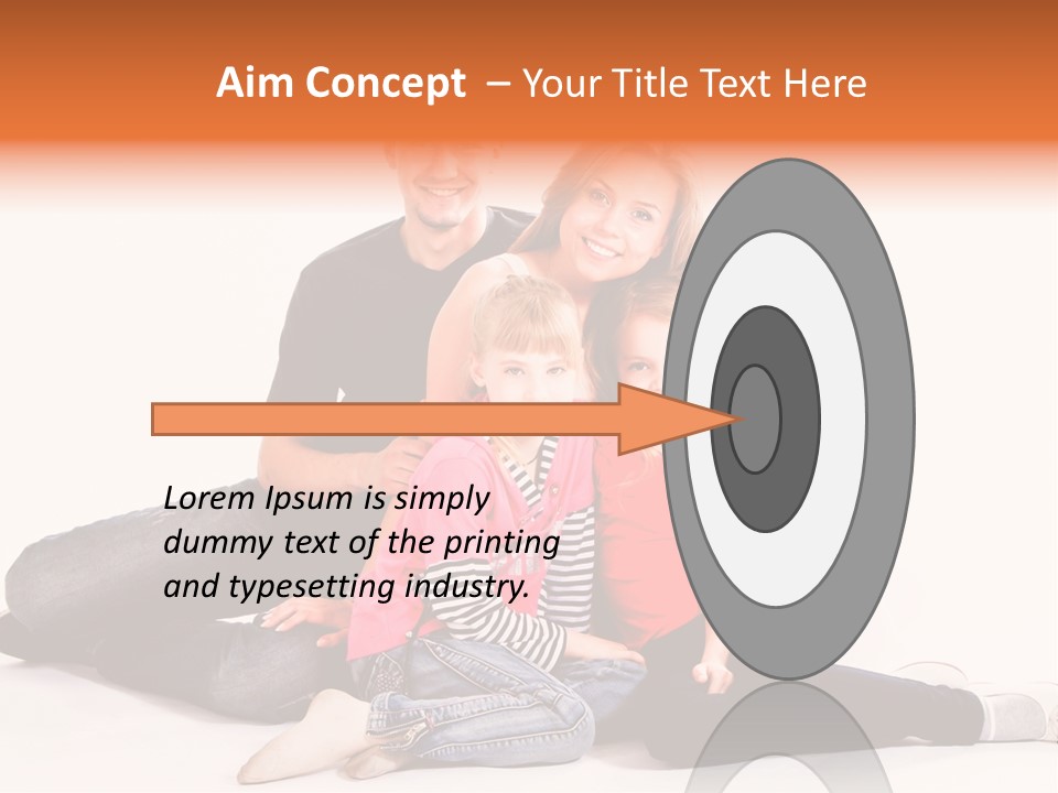 Cheerful Relationship Loving PowerPoint Template