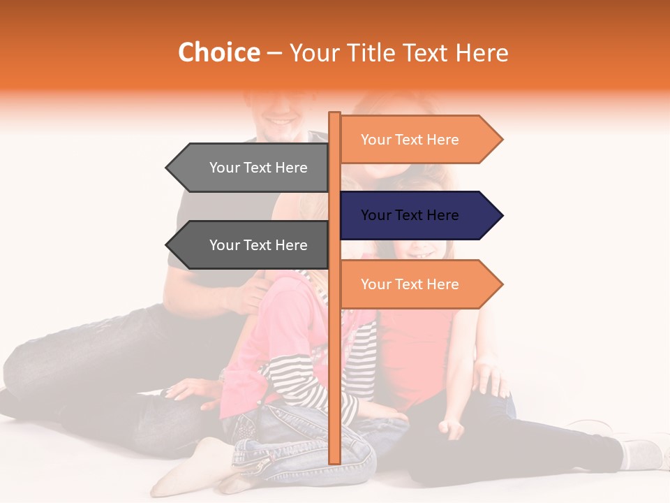 Cheerful Relationship Loving PowerPoint Template