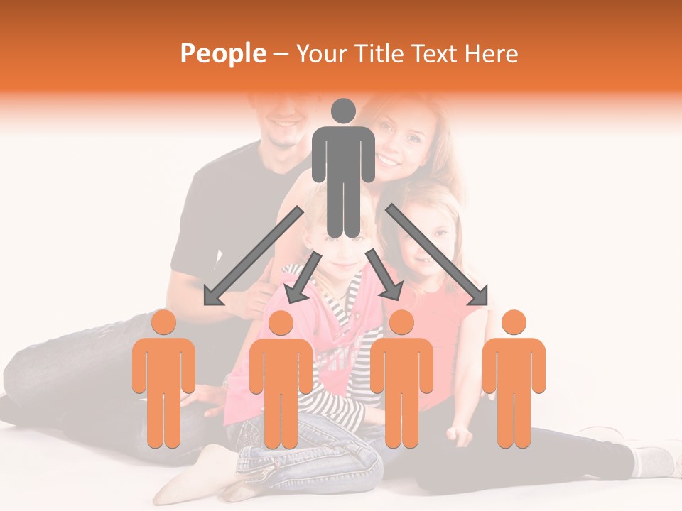 Cheerful Relationship Loving PowerPoint Template