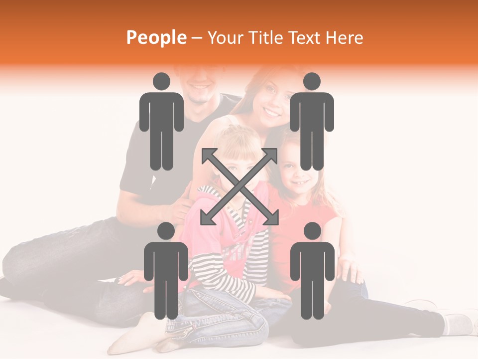 Cheerful Relationship Loving PowerPoint Template