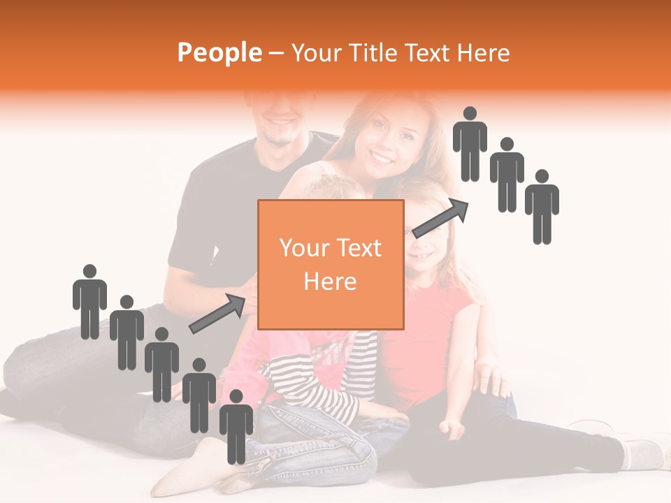 Cheerful Relationship Loving PowerPoint Template