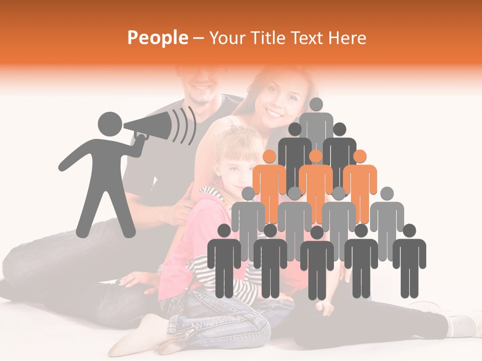 Cheerful Relationship Loving PowerPoint Template