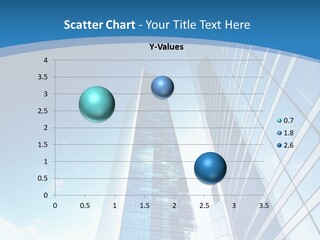 Street Looking Tower PowerPoint Template