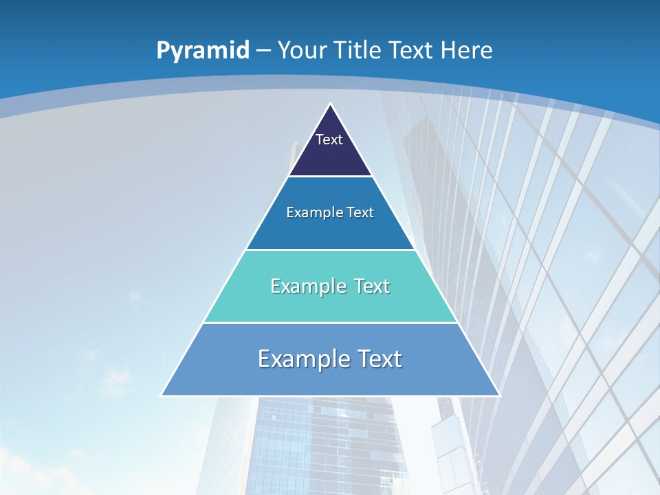 Street Looking Tower PowerPoint Template