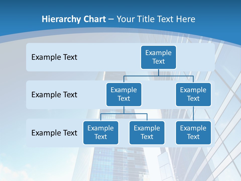Street Looking Tower PowerPoint Template