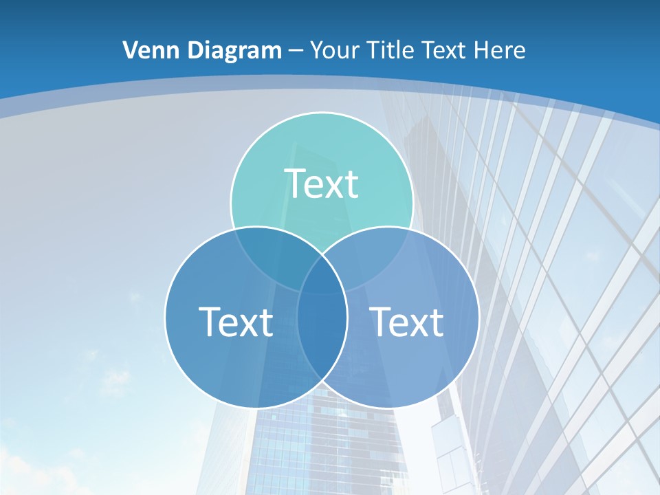 Street Looking Tower PowerPoint Template