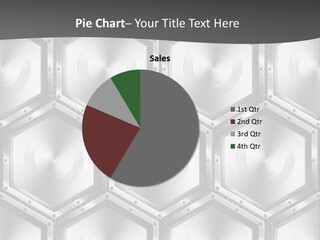 Geometric Gray Silver PowerPoint Template