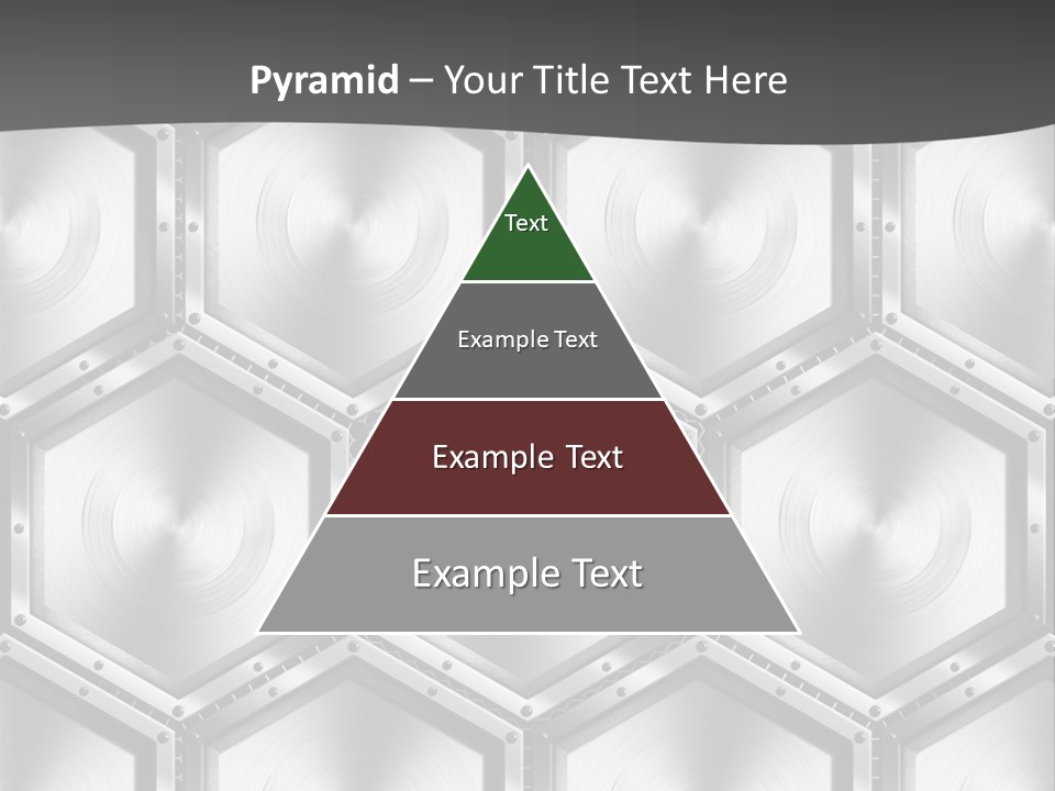 Geometric Gray Silver PowerPoint Template