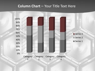 Geometric Gray Silver PowerPoint Template