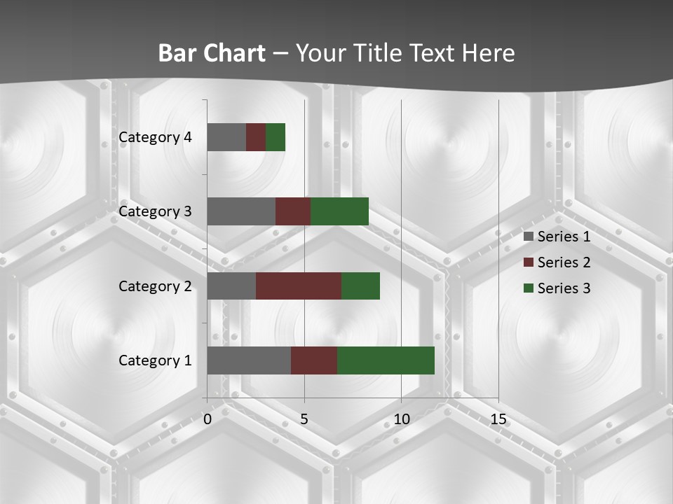Geometric Gray Silver PowerPoint Template