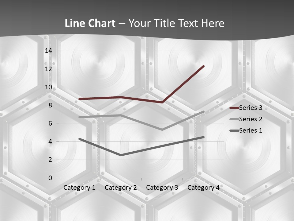 Geometric Gray Silver PowerPoint Template