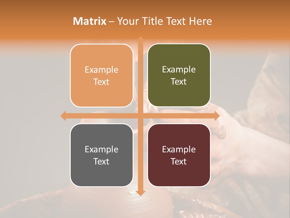 Skill Jar Hand PowerPoint Template