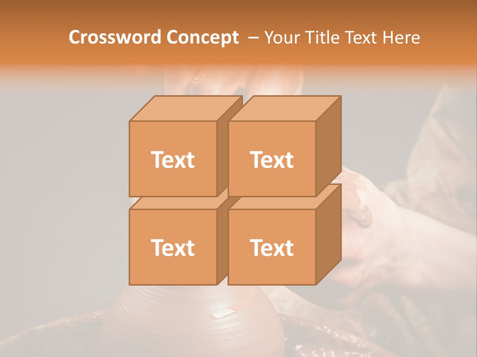 Skill Jar Hand PowerPoint Template