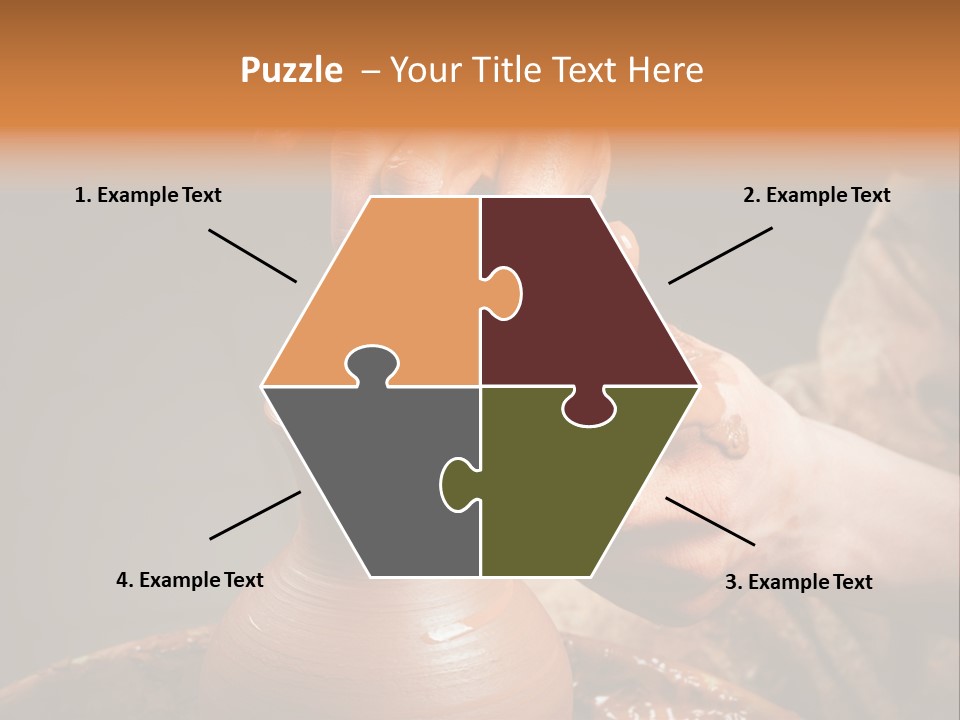 Skill Jar Hand PowerPoint Template