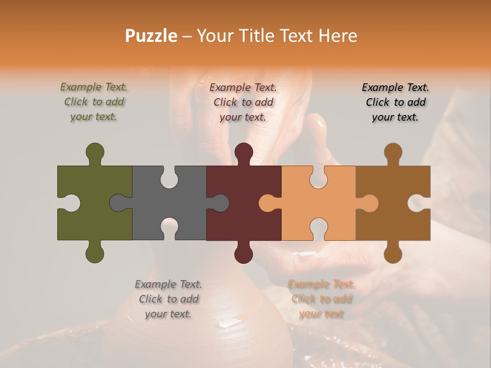 Skill Jar Hand PowerPoint Template