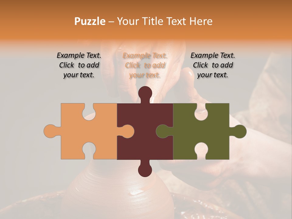 Skill Jar Hand PowerPoint Template