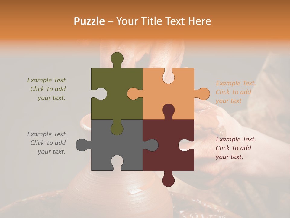 Skill Jar Hand PowerPoint Template