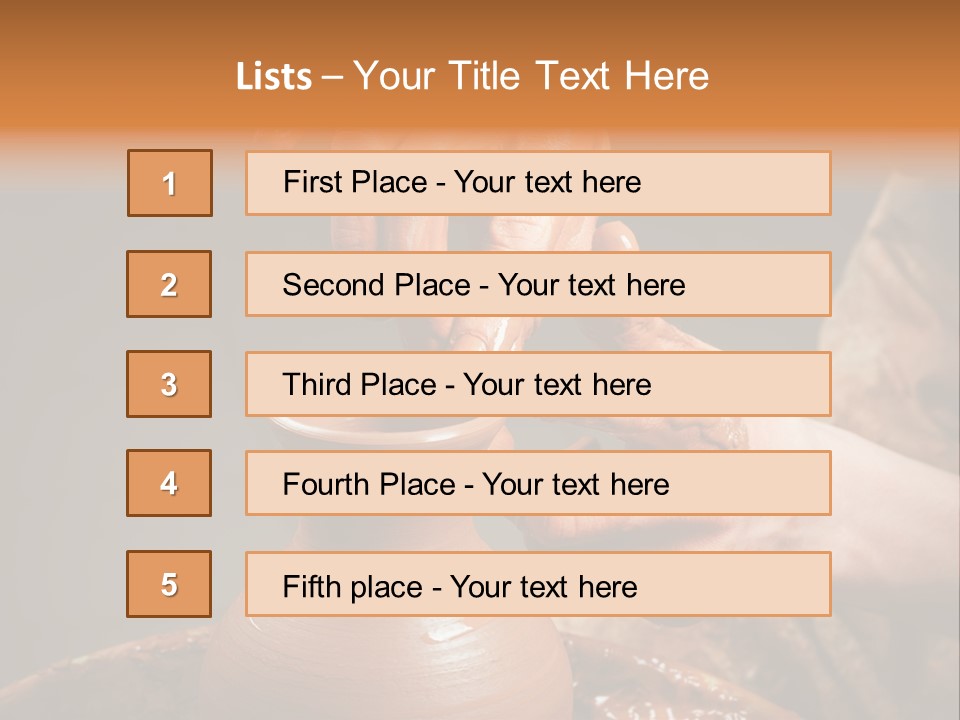Skill Jar Hand PowerPoint Template