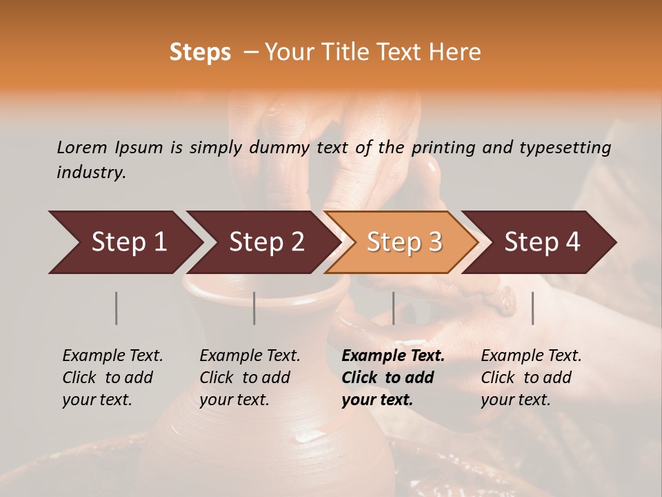 Skill Jar Hand PowerPoint Template