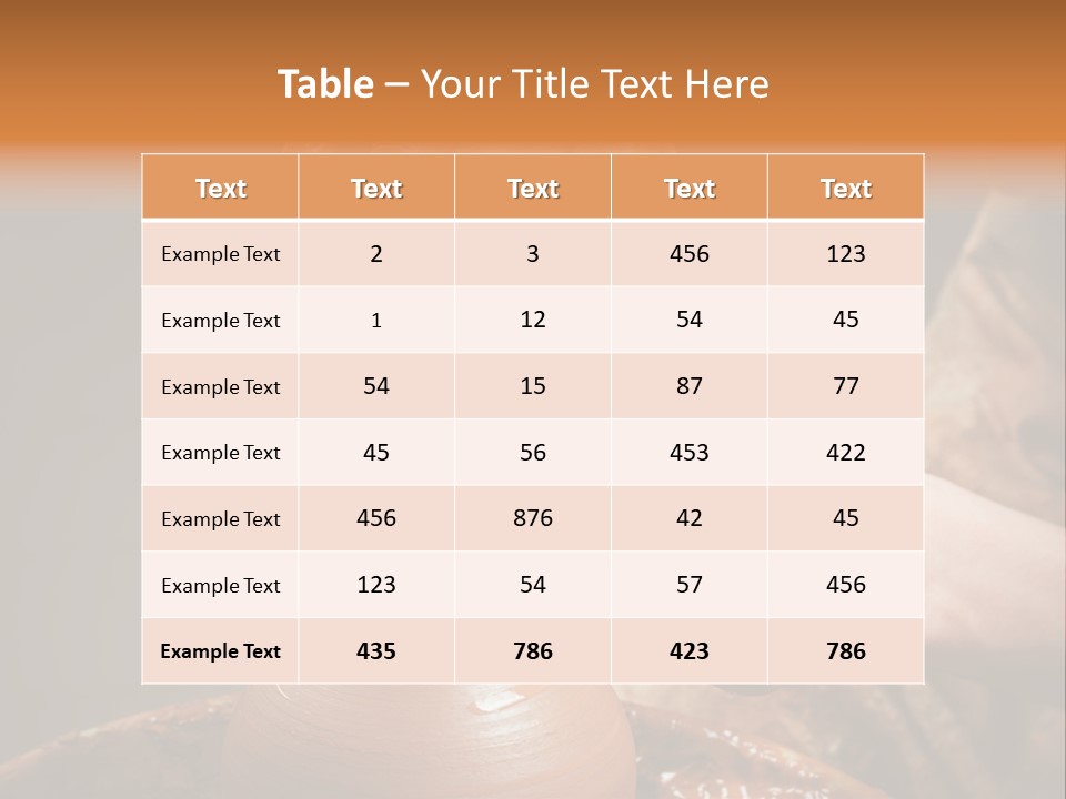 Skill Jar Hand PowerPoint Template