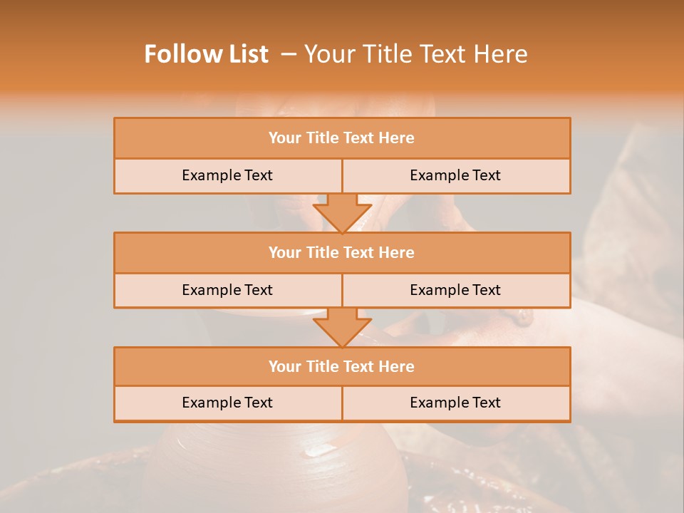 Skill Jar Hand PowerPoint Template
