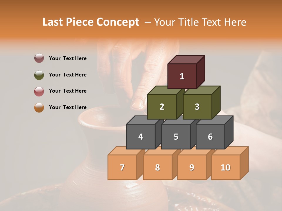 Skill Jar Hand PowerPoint Template