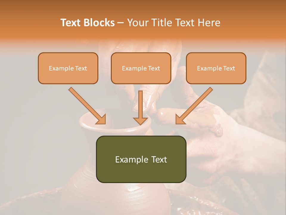Skill Jar Hand PowerPoint Template