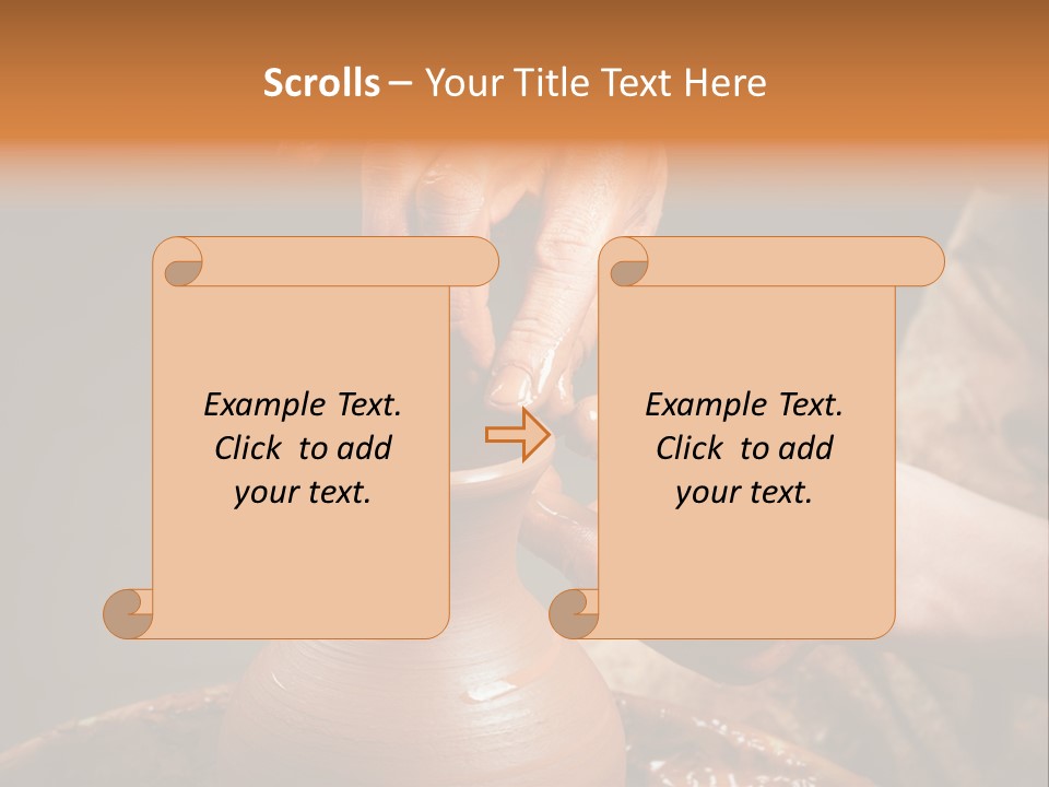 Skill Jar Hand PowerPoint Template