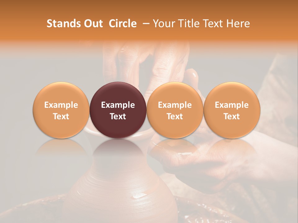 Skill Jar Hand PowerPoint Template