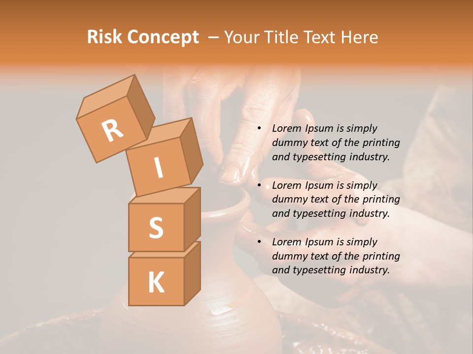 Skill Jar Hand PowerPoint Template