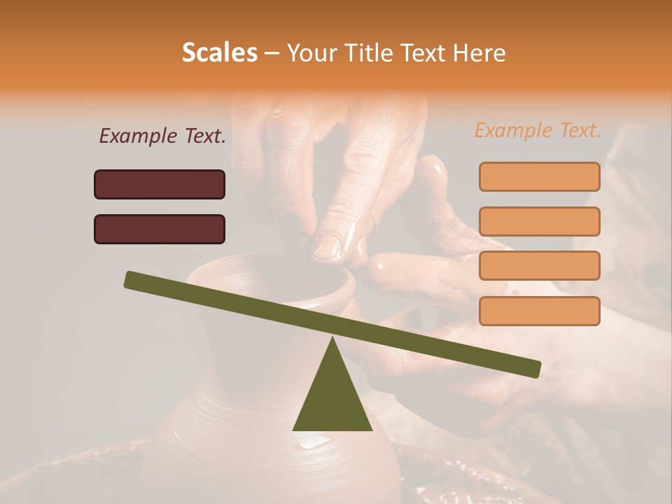 Skill Jar Hand PowerPoint Template