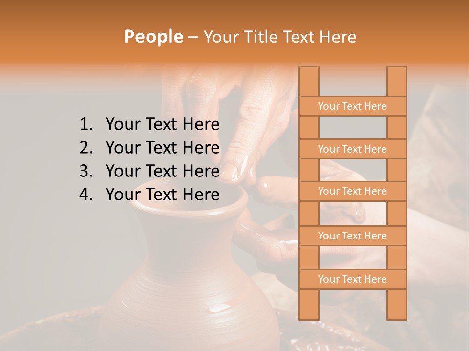 Skill Jar Hand PowerPoint Template