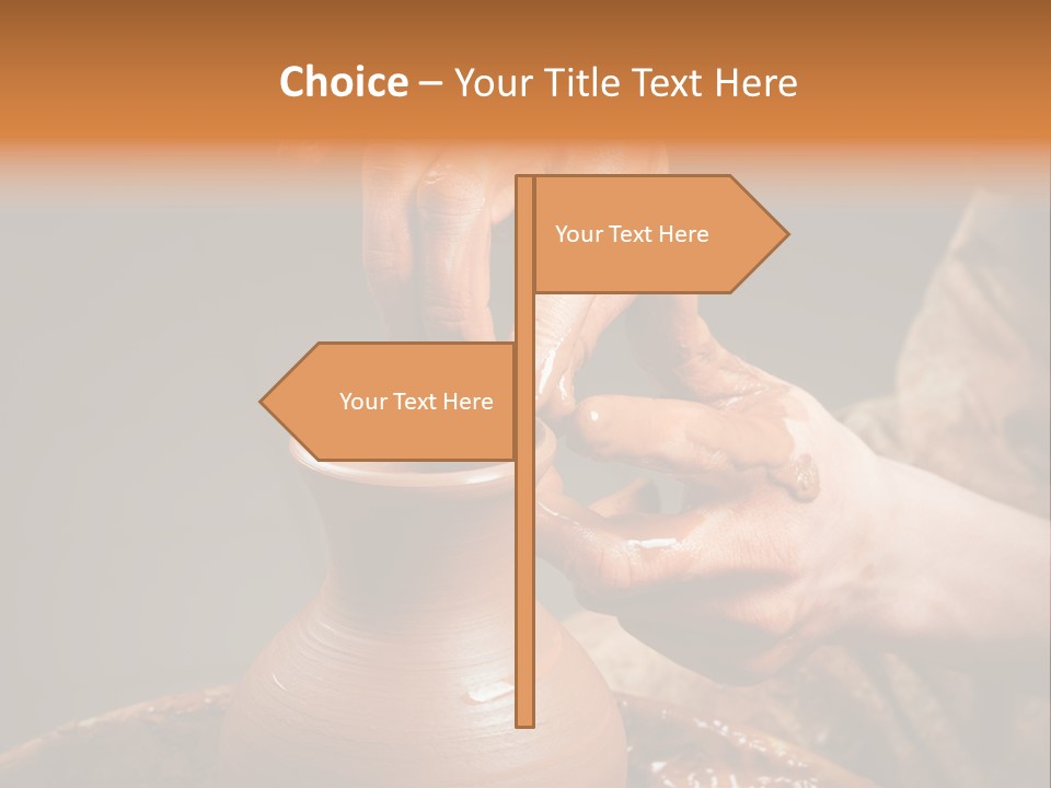 Skill Jar Hand PowerPoint Template