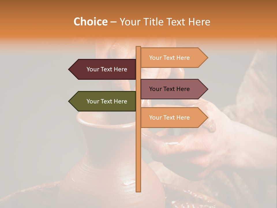 Skill Jar Hand PowerPoint Template