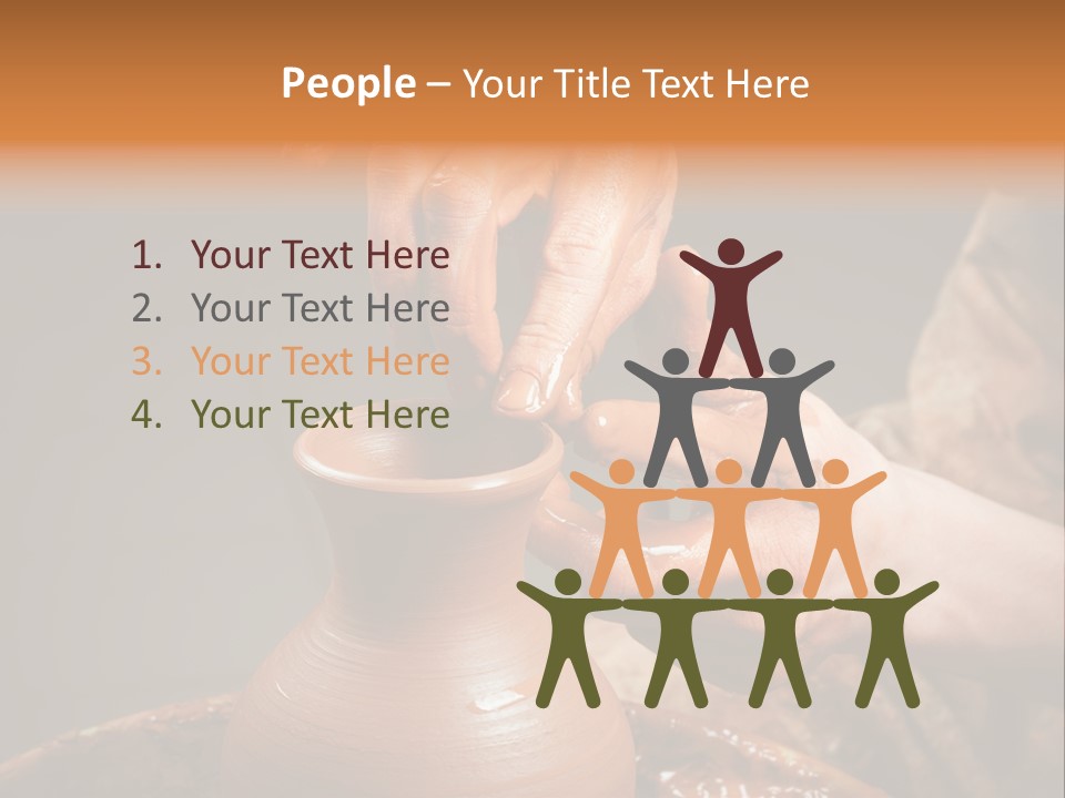 Skill Jar Hand PowerPoint Template